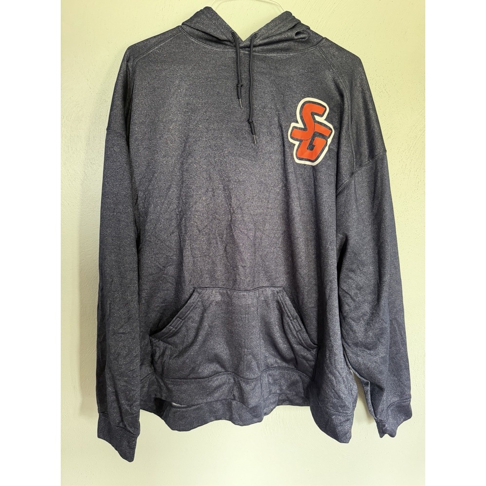 Badger Sport San Francisco Giants MLB Pullover Hoodie Vintage Navy Blue 3XL